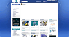 Desktop Screenshot of etanco.eu