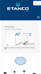 Mobile Screenshot of etanco.be