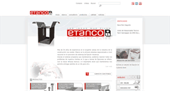 Desktop Screenshot of etanco.es